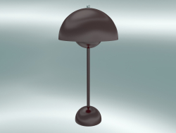 Table lamp Flowerpot (VP3, Ø23cm, H 50cm, Deep Red)