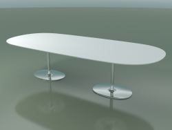 Oval table 0665 (H 74 - 300x131 cm, M02, CRO)
