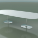 3d model Oval table 0665 (H 74 - 300x131 cm, M02, CRO) - preview