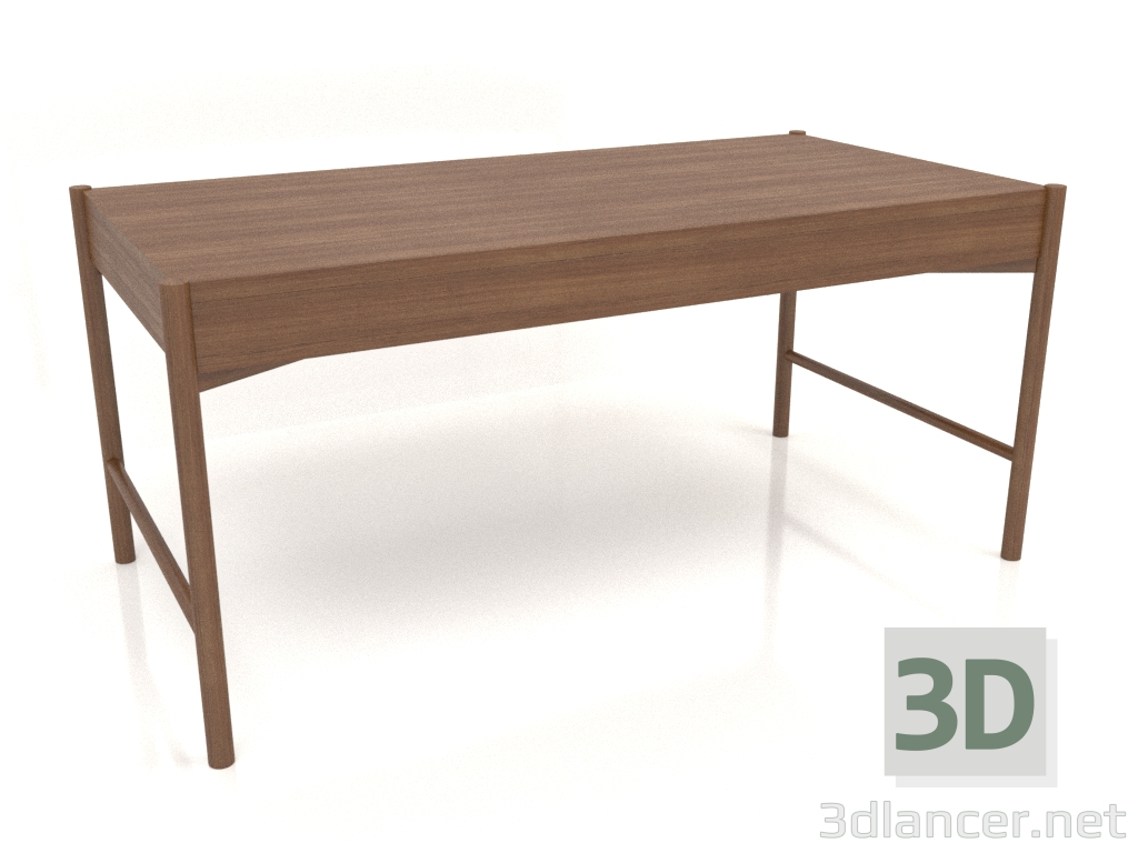 modello 3D Tavolo da pranzo DT 09 (1640x840x754, legno marrone chiaro) - anteprima