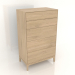 3D Modell FARGO Kommode 750x450x1250 mm (Eiche hell) - Vorschau