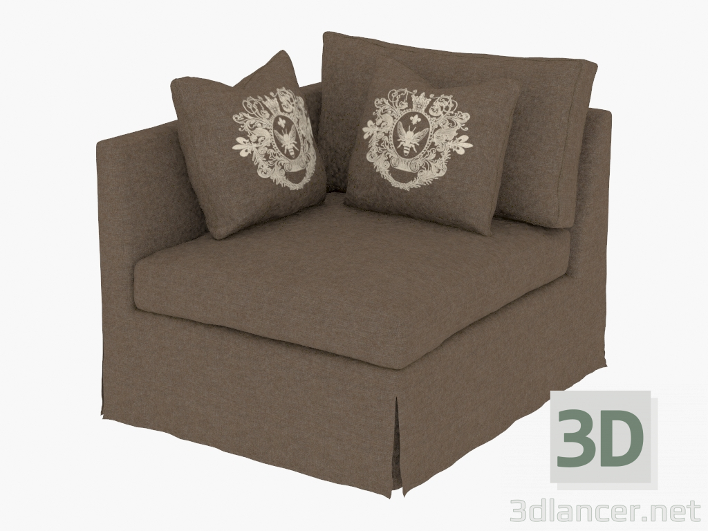 3d model Armchair WALTEROM ARMCHAIR (7842.1301.LAF.A008) - preview