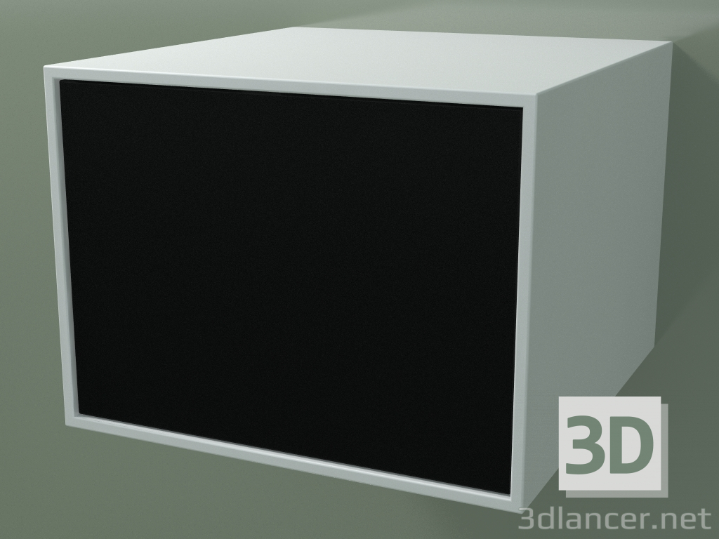 Modelo 3d Caixa (8AUABB01, Branco Glaciar C01, HPL P06, L 48, P 50, H 36 cm) - preview