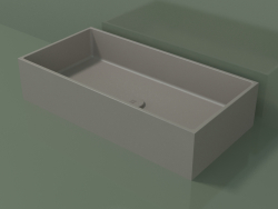 Countertop washbasin (01UN41101, Clay C37, L 72, P 36, H 16 cm)