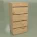 3d model Chest of drawers Mn 340 (Loft) - preview