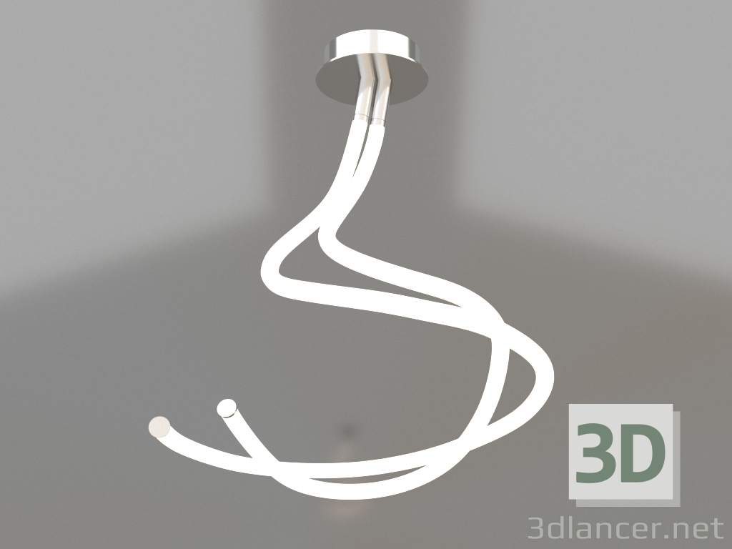 3d model Hanging chandelier (6600) - preview