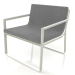 3D modeli Kulüp sandalyesi (Çimento grisi) - önizleme