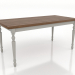 modèle 3D Table à manger 1600x800 mm (RAL 7044, noyer clair) - preview
