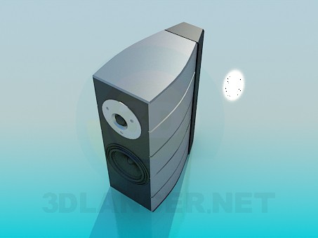 3d model Loudspeaker - preview 3d model Loudspeaker - preview