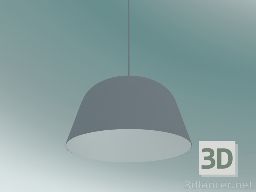 Modelo 3d Luminária pendente Ambit (Ø40, Cinza) - preview