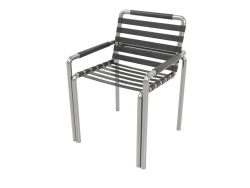 Cadeira Happy Metal (PRETA)