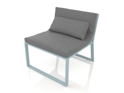 Chaise longue (Bleu gris)