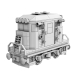 modèle 3D de Train Mini Extincteur Diesel-Électrique Classe E acheter - rendu