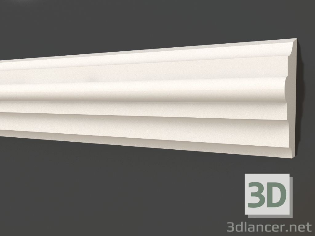 3d model Moldura de yeso LG 023 (50x23) - vista previa