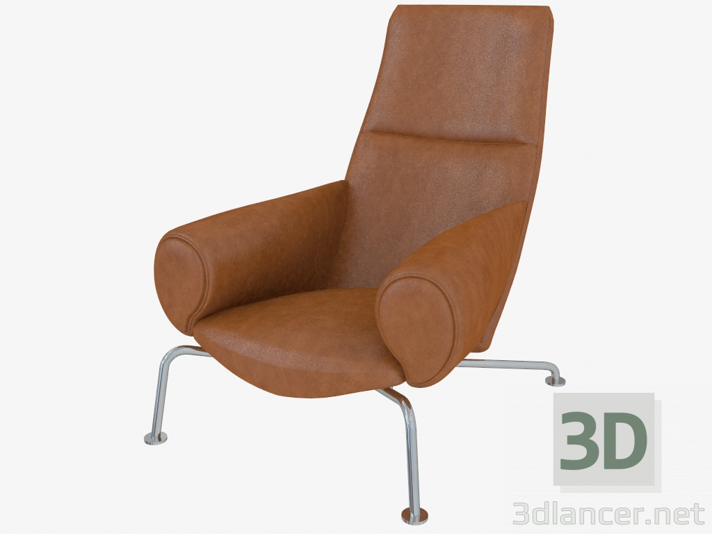 modello 3D sedia Ox-chair - anteprima