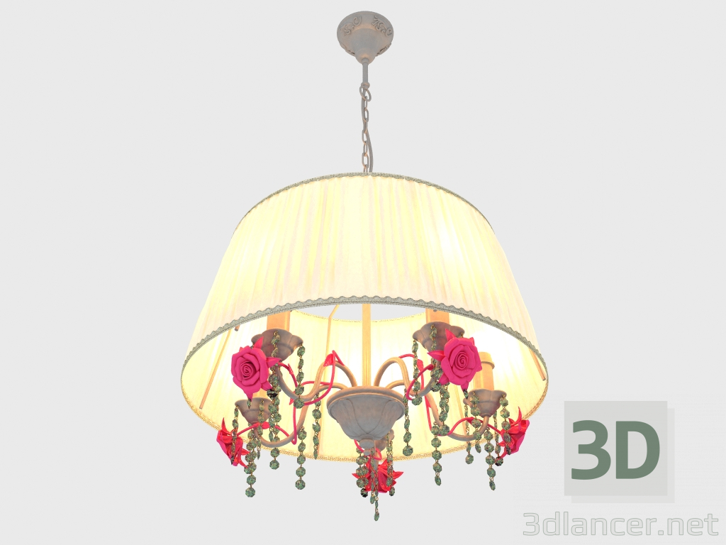 modèle 3D Dispositif d'éclairage (lustre) Padma (2685 5) - preview