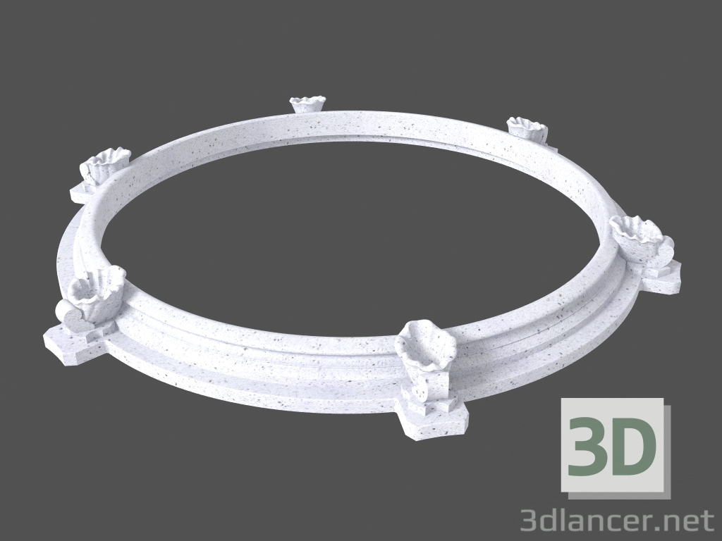 modello 3D Fontana (LF430N) - anteprima