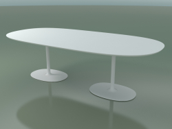 ओवल टेबल 0666 (एच 74 - 250x121 सेमी, M02, V12)