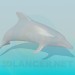 3d model Dolphin - preview