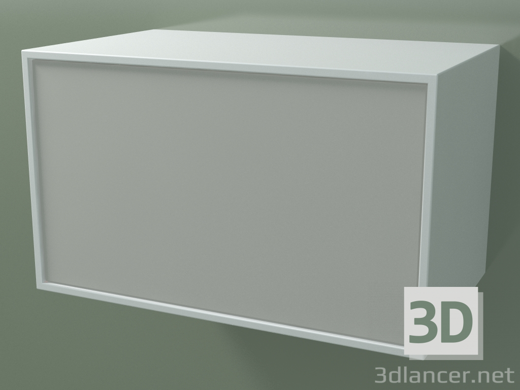 3d модель Ящик (8AUВВА01, Glacier White C01, HPL P02, L 60, P 36, H 36 cm) – превью