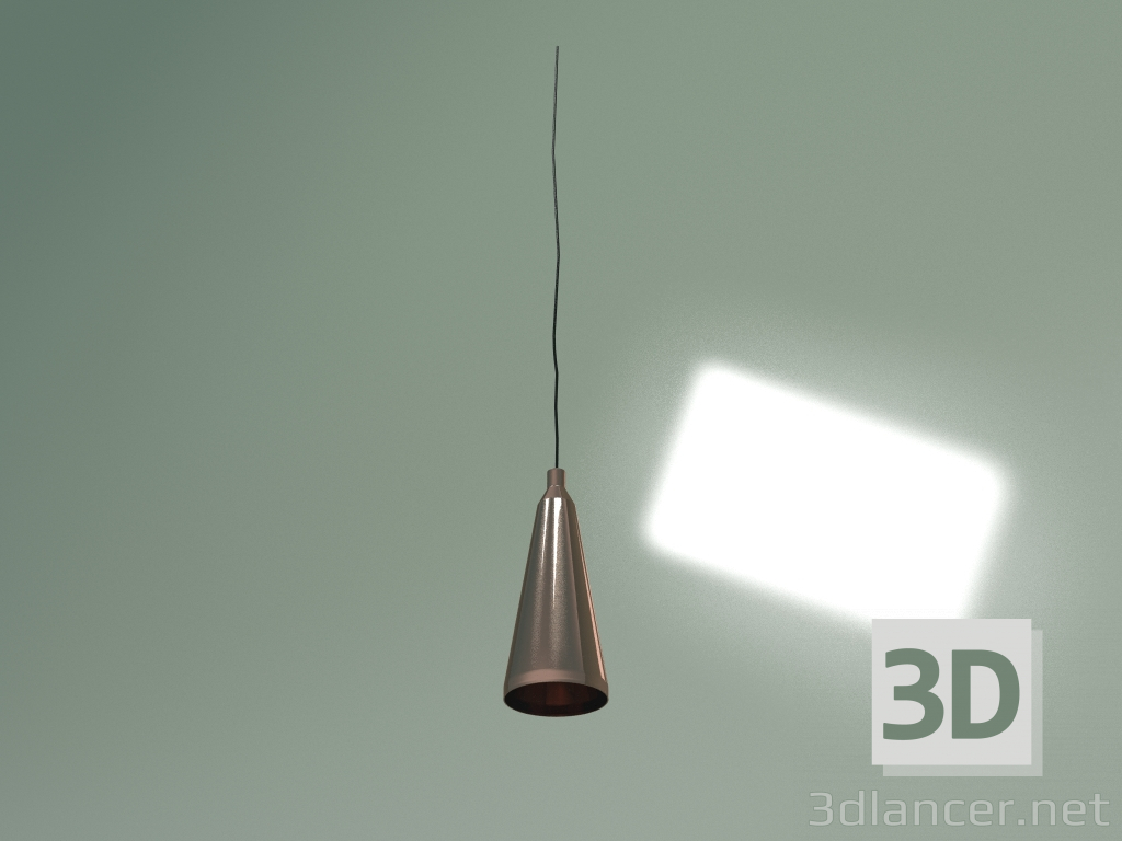 modello 3D Lampada a sospensione A-paralume A2 - anteprima