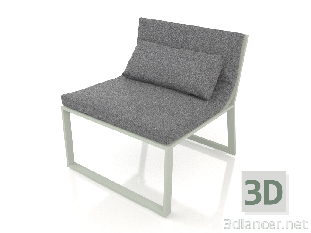 3d модель Стілець для відпочинку (Cement grey) – превью