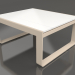 3d model Club table 80 (White polyethylene, Sand) - preview