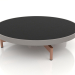 modèle 3D Table basse ronde Ø90x22 (Gris quartz, DEKTON Domoos) - preview