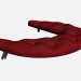 modèle 3D Pouf (pièce jointe sur le divan) Super roy esecuzione speciale 2 - preview