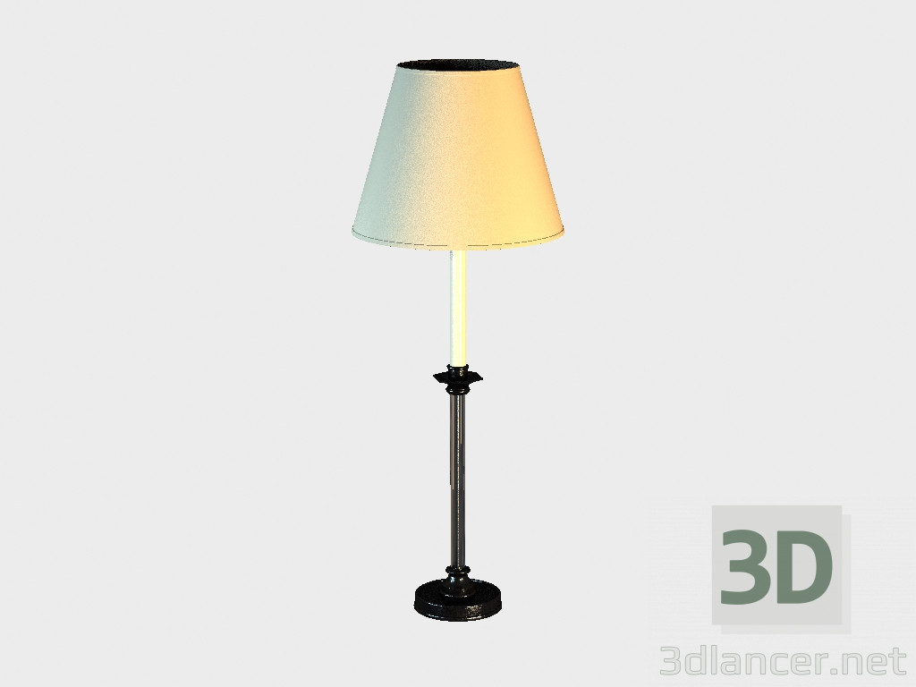 3d model Lámpara de mesa lámpara de mesa de tronco (TL019-1-BBZ) - vista previa