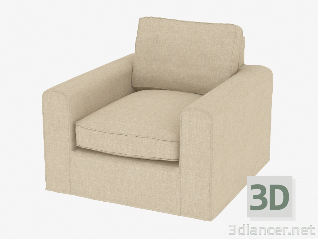3d model Armchair MONS UPHOLSTERED ARMCHAIR (7841.0016.A015) - preview