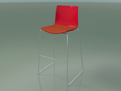 Bar stool 0305 (on a slide, with a pillow on the seat, polypropylene PO00104)