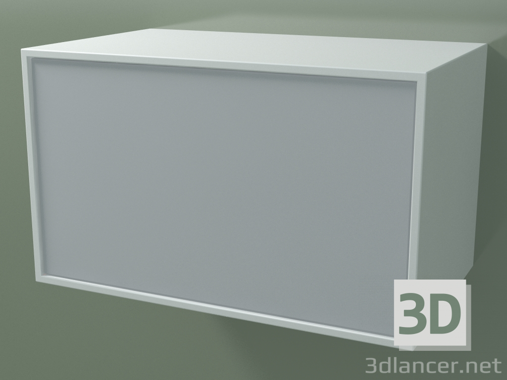 modello 3D Scatola (8AUВВА01, Glacier White C01, HPL P03, L 60, P 36, H 36 cm) - anteprima