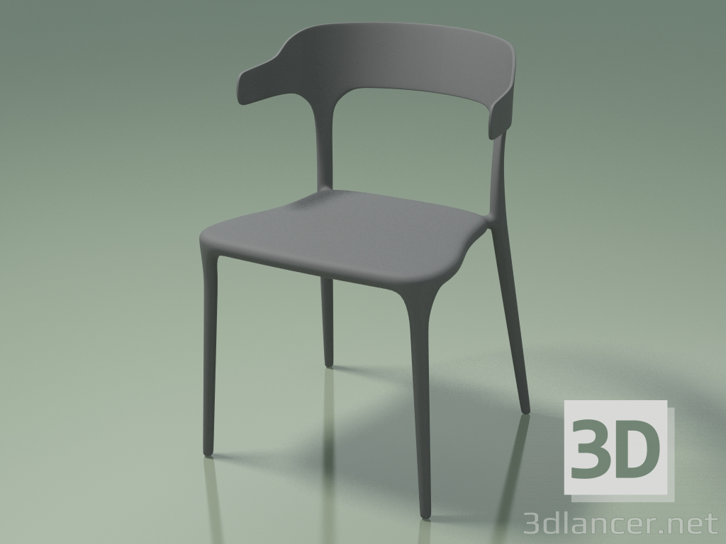 Modelo 3d Cadeira Lucky (111877, cinza grafite) - preview