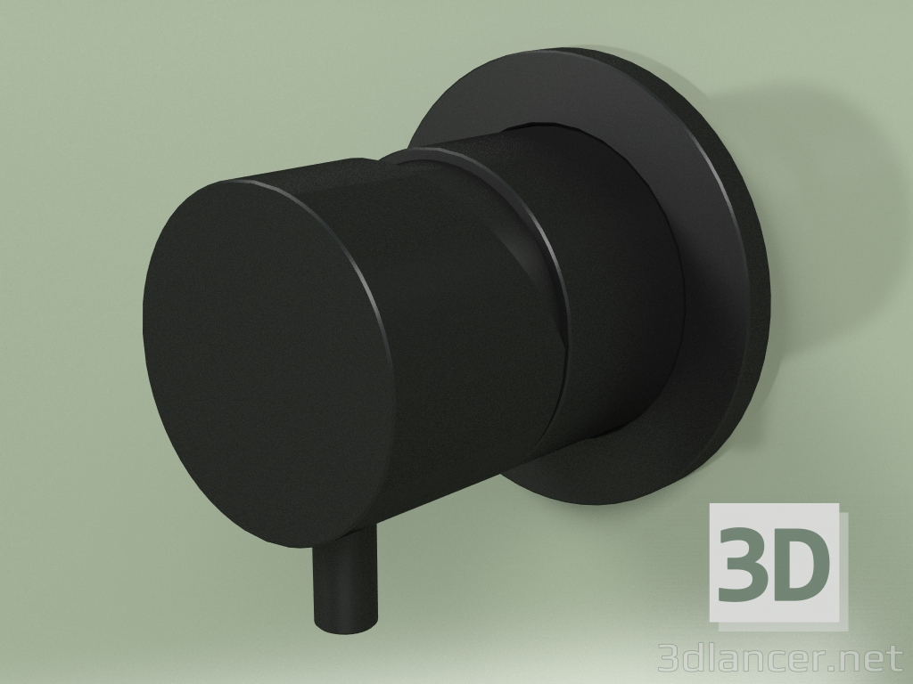 modello 3D Miscelatore monocomando a parete (13 43, NO) - anteprima