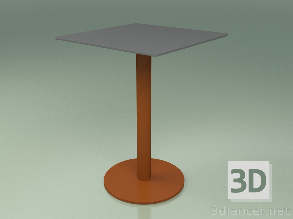 3d model Bar table 011 (Metal Rust, HPL Gray) - preview
