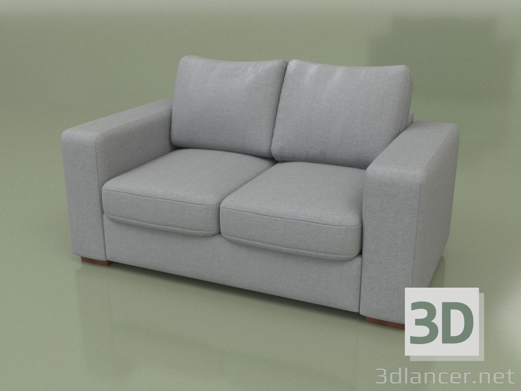 3 डी मॉडल सोफा डबल मोर्टी (लाउंज 13) - पूर्वावलोकन