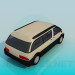 3D Modell Minivan - Vorschau