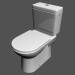 3D modeli Tuvalet kase kat l pro wc3 380 x 670 mm x 787 - önizleme