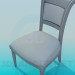 3d model Upholstered chair - preview
