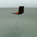 3d model Bar chair 0497 (with front trim, wenge) - preview