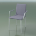 3d model Chair 1709BR (H 85 cm, stackable, with armrests, with leather trim, V12) - preview