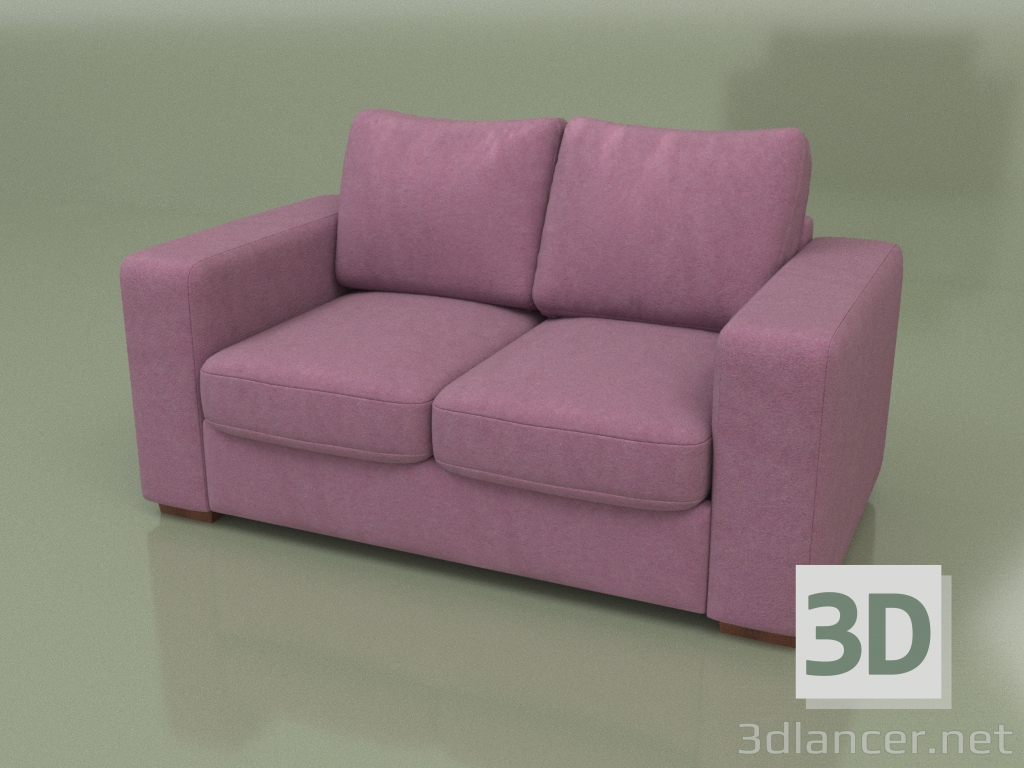 3 डी मॉडल सोफा डबल मोर्टी (लाउंज 15) - पूर्वावलोकन
