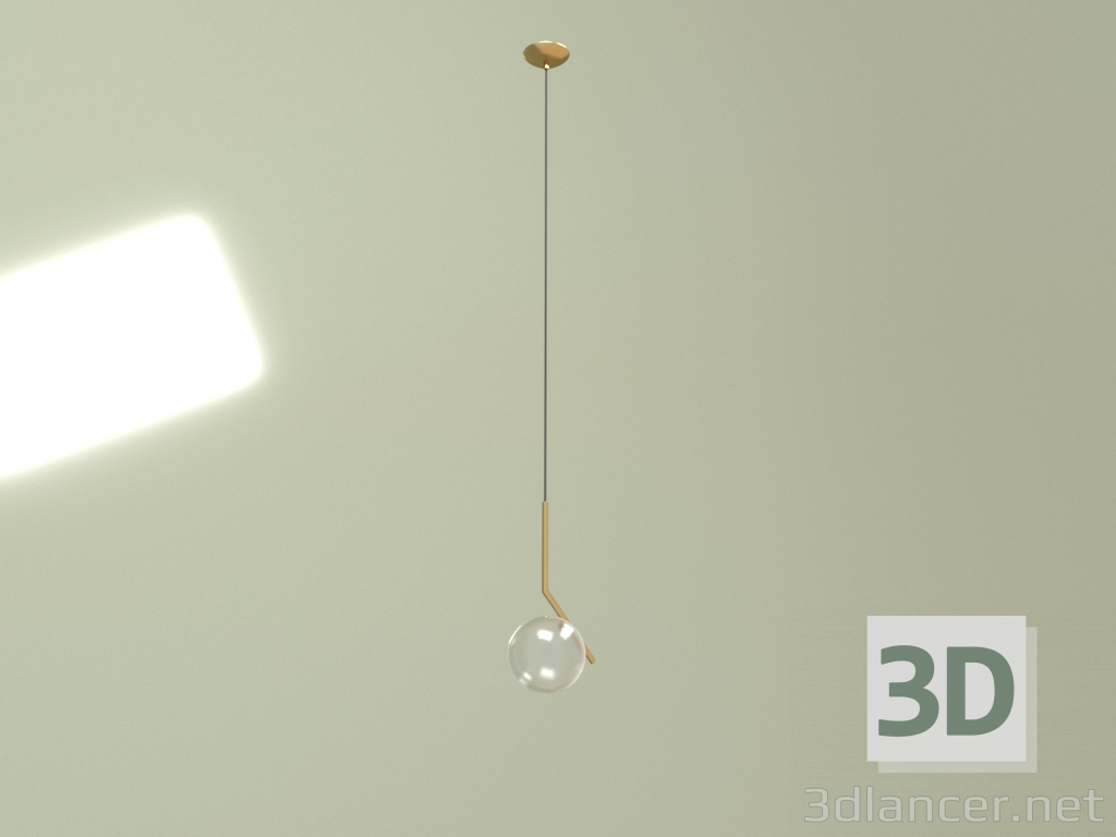 3d модель Підвісний світильник Cricket діаметр 20 – превью