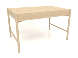 Tavolo da pranzo DT 09 (1240x840x754, legno bianco)