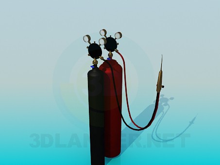 modelo 3D Aparatos para corte de metal - escuchar modelo 3D Aparatos para corte de metal - escuchar