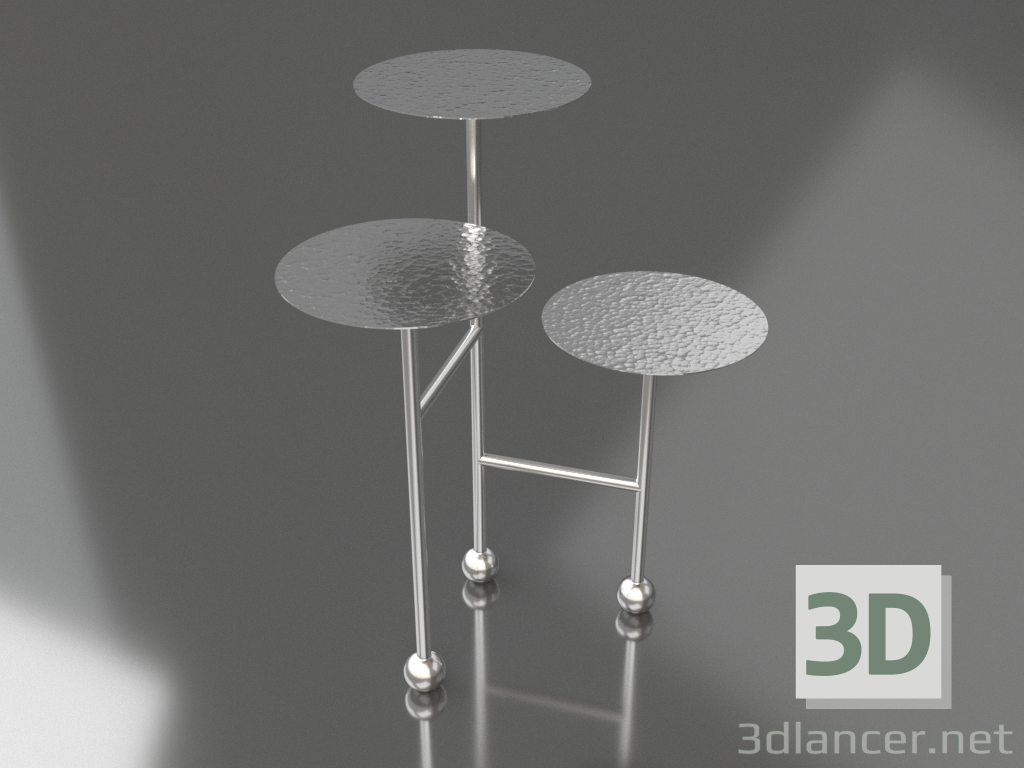 modello 3D Tavolo Liquid Table - anteprima