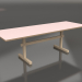 Modelo 3d Mesa de jantar Gaspard 240 (Linóleo leve em pó rosa) - preview