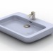 3d model sink - preview