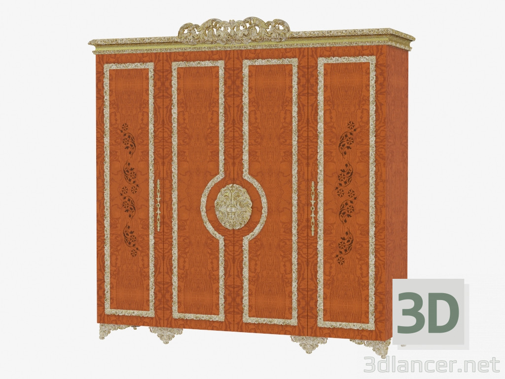 3d model Closet in classic style 760 - preview